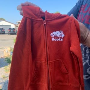 Roots kids sweater about 4 t